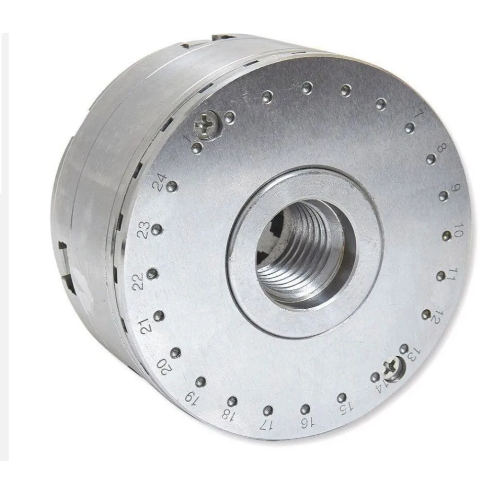 

Woodworking chuck Wooden rotary lathe 4 inch 5 inch self-centering linkage umbrella tooth four claw ordinary chuck