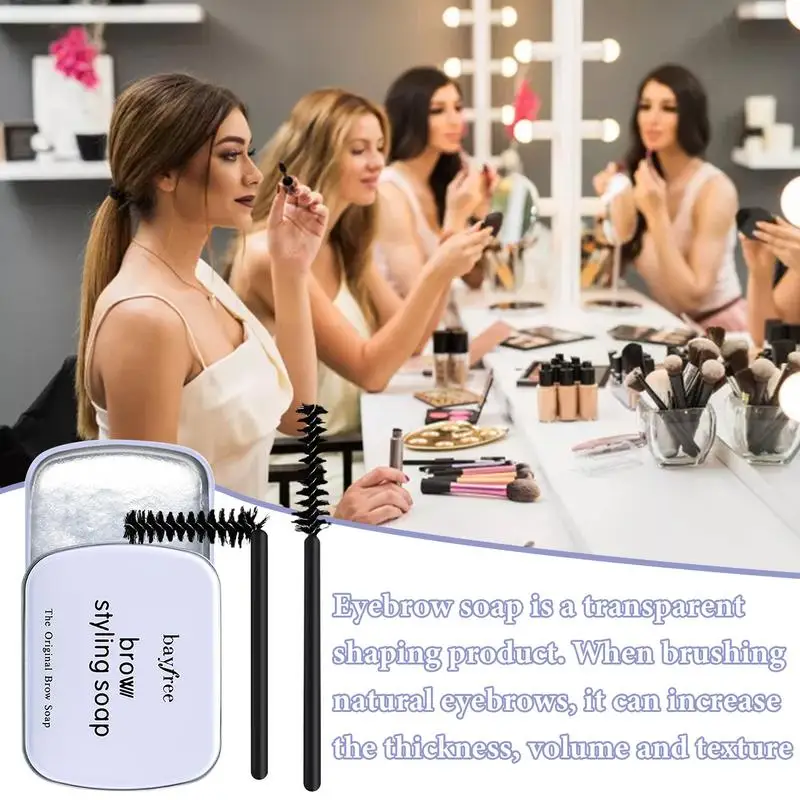 Sopracciglio Styling pomata lunga durata sopracciglia Styling cera impermeabile a prova di sbavature Gel per sopracciglia 3D sopracciglia Styling cera sopracciglio sapone sopracciglia