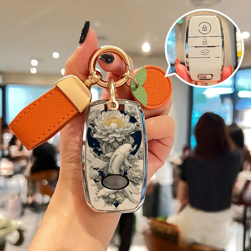 Защитный чехол для автомобильного ключа для KIA Sportage 2023, для Kia Ray Sorento Soul Telluride Cerato 2020 K5 K8 2022 Защитный чехол для автомобильного ключа для KIA Sportage 2023, для Kia Ray Sorento Soul Telluride Cerato 2020 K5 K8 2022