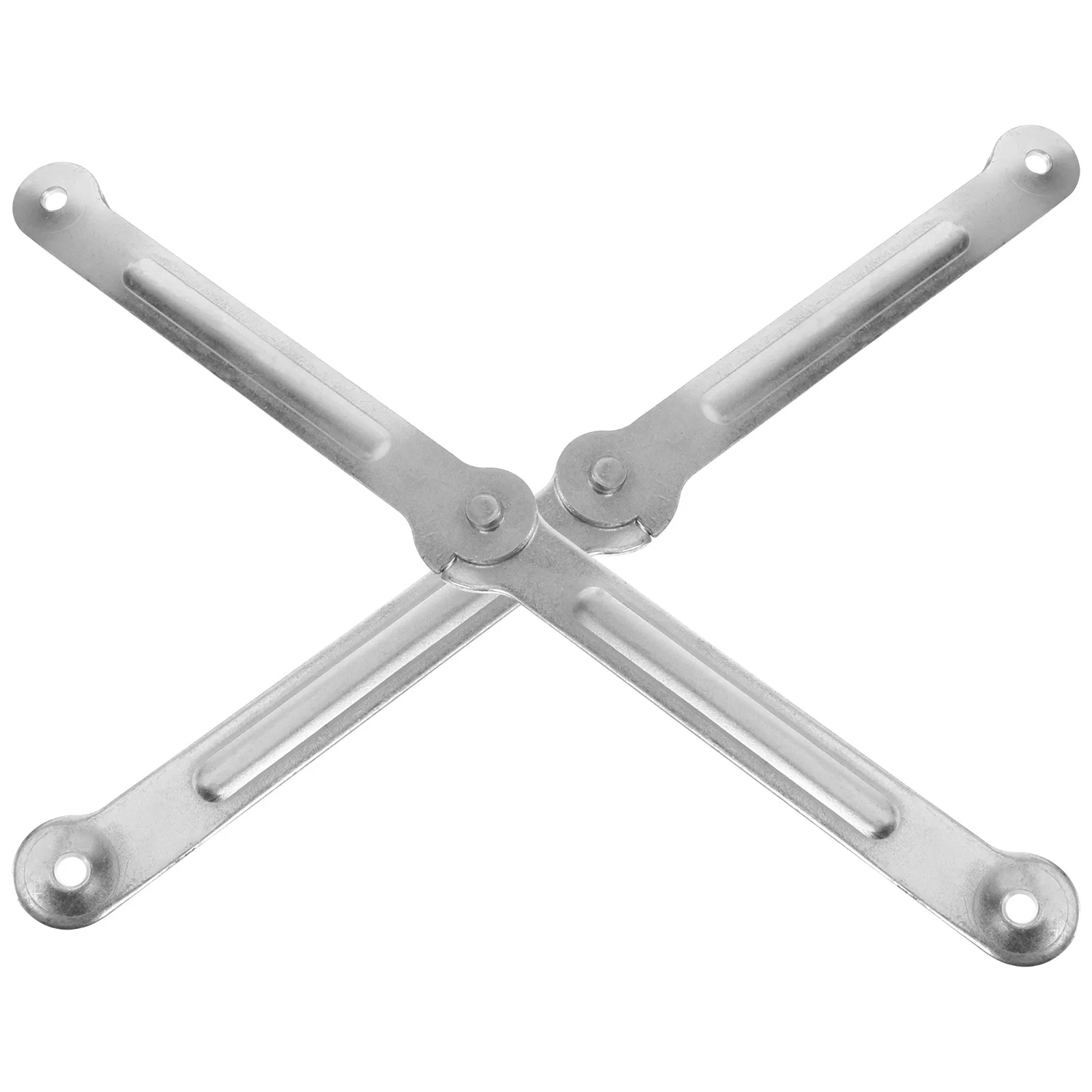 2 Pcs Folding Ladder Hinge Parts Joint Attic Attachment Step Appendix Lightweight