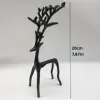 Reindeer Statue Set of Two, Christmas Decoration Ornament, Festive Holiday Decor, Perfect Xmas Gift, Home & Office Accent 6