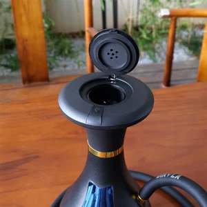 أنابيب الشيشة ذات الجاذبية الكهربائية تدخين عشب الشيشة مجموعة كاملة Chicha Bowl الشيشة Pumppipe الأعشاب اكسسوارات الدخان أعلى 8 مبيعات للشيشة الكهربائية - رقم 1