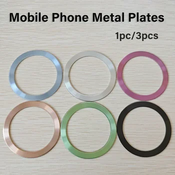 Magnetischer Metallplattenring für Magsafe kabelloses Ladegerät, Eisenblech-Aufkleber, Autotelefonhalter, Magnet-Patch für iPhone 15 13 Pro Max