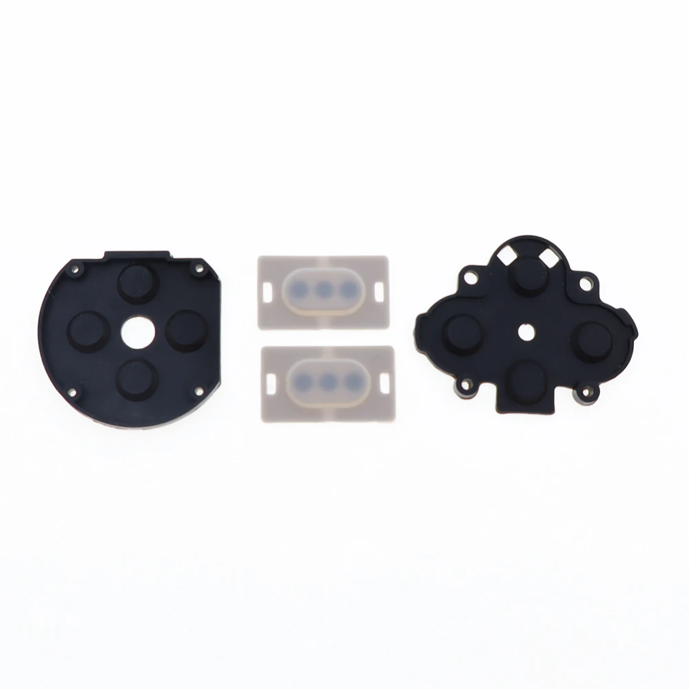 1Set Silicone Rubber Conductive Button Pads +Flex Cable Replacement For PSP1000 Game Console repair part - view 5