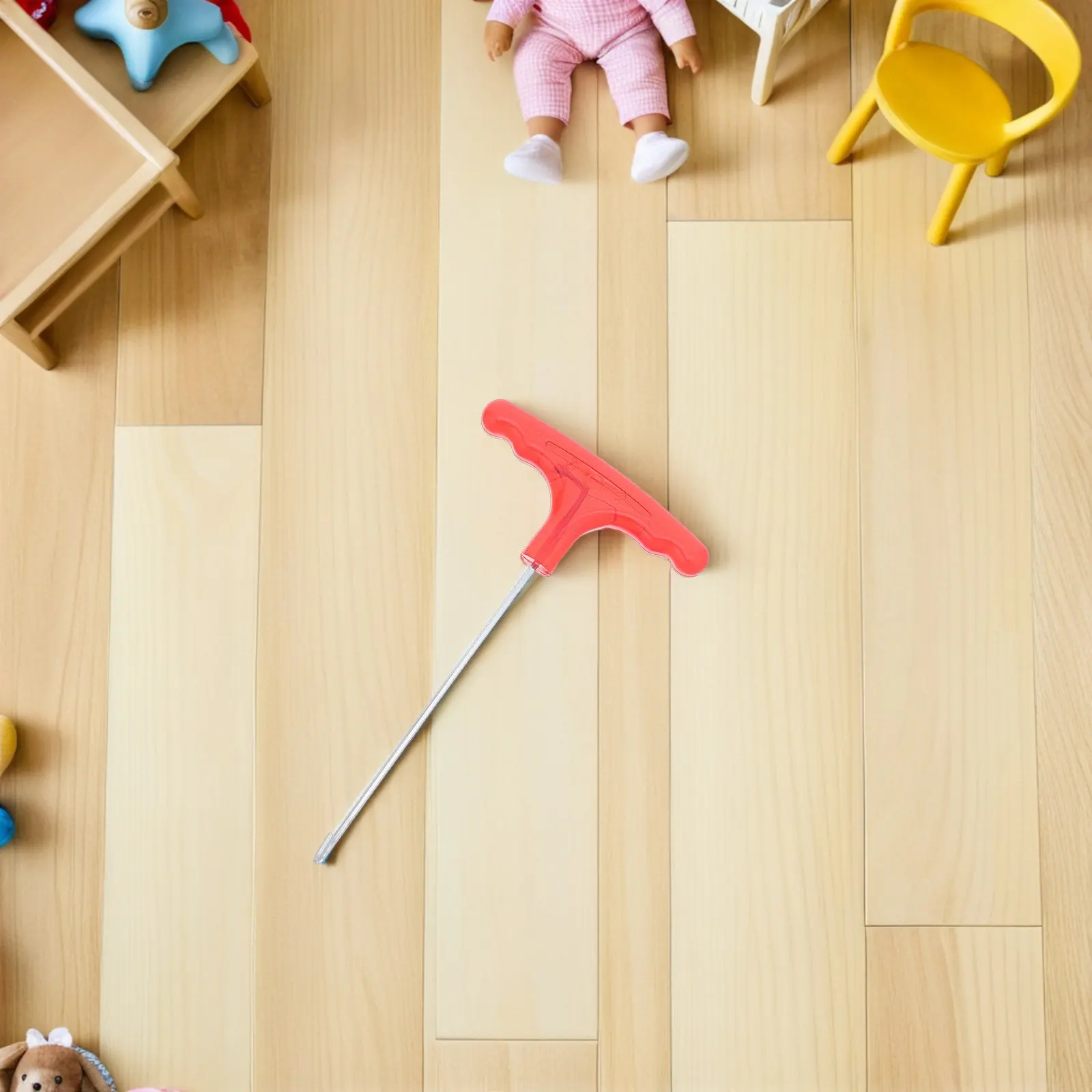 Ferramenta de Troca de Cabeça de Puxador de Metal em Formato T para Montagem e Desmontagem Fácil, Ferramenta de Esticamento para Assistência Elástica