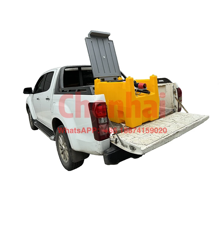 

Vehicle Refuel Poly Plastic Portable Mobile Diesel Gasoline Fuel Transfer Tank For Sale