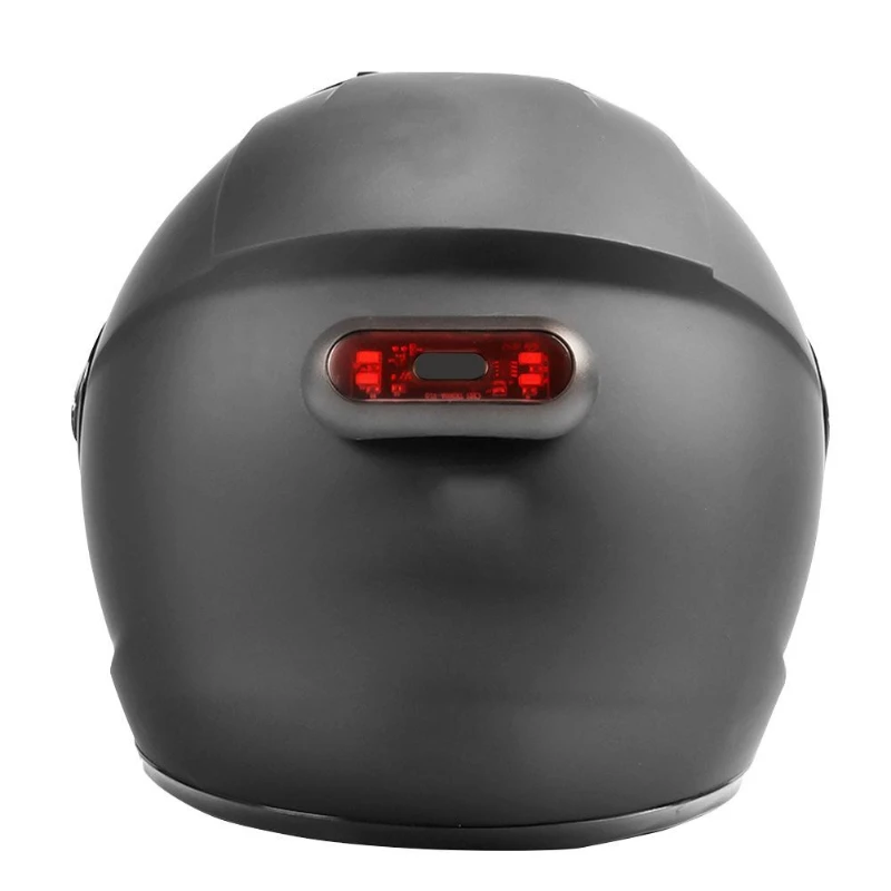 USB Rechargeable Motorcycle Helmet Taillight LED Rear Lamps Safety Signal Warning Lamp for Bicycle Modified Helmet Light