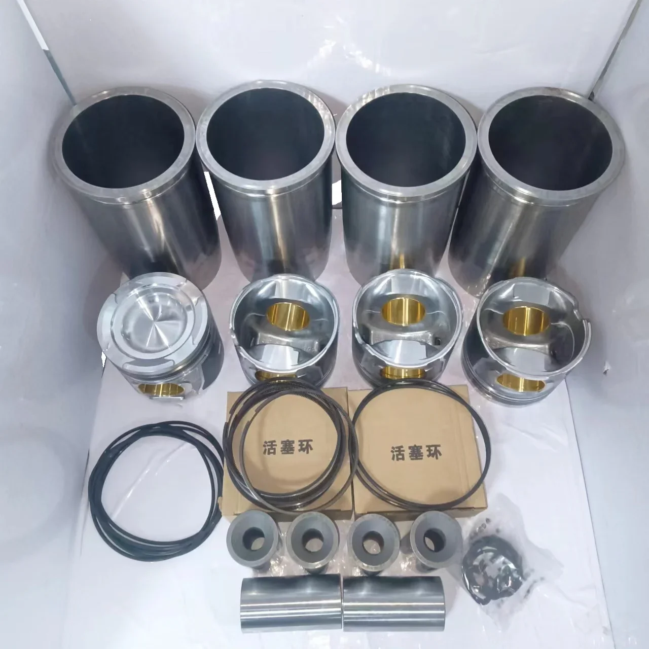 Sinotruk HOWO Truck Parts MC11 Engine Cylinder Liner And Sealing Ring Piston Parts Engine Core Assembly 202-00010-5103