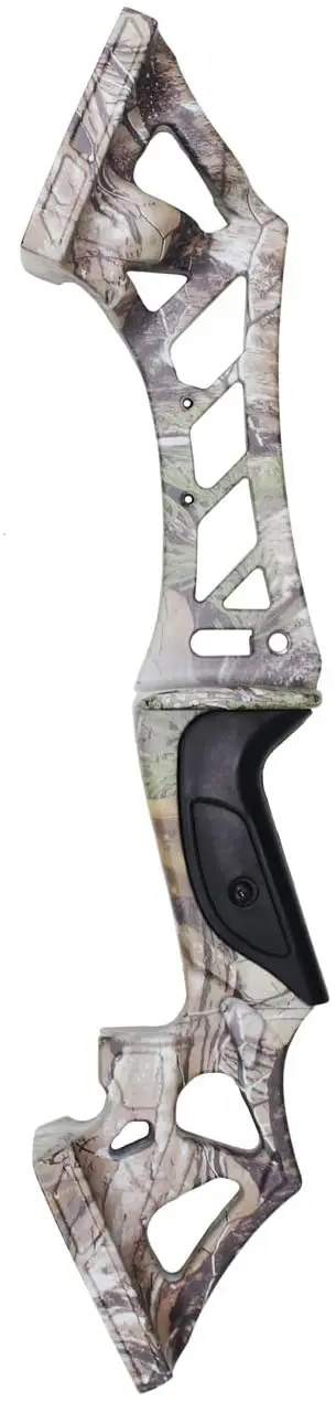 Imagem -06 - Falcão Takedown Caça Arco Recurvo Riser Metal Black Camo Destro 60 70 Lbs