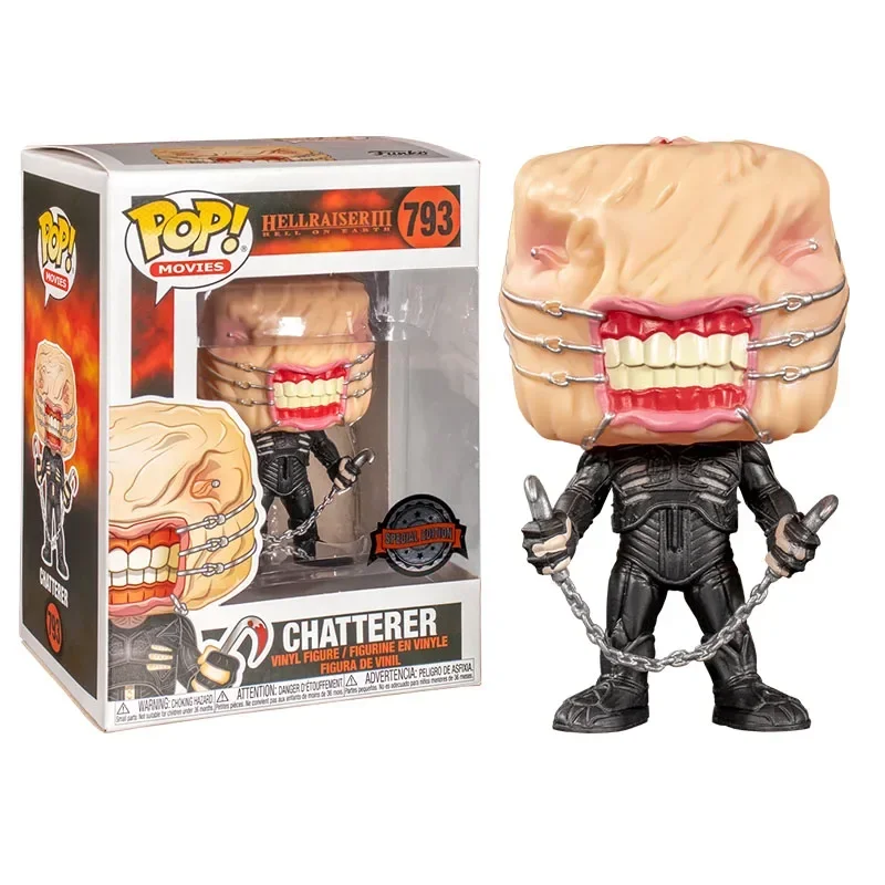 FUNKO POP  NEW Movies Series Hellraiser CHATTERER #793 Vinyl Action Figure Dolls Best Toys Cool Model Figure Toy Collectible