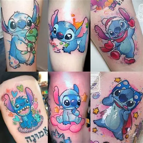 

Модные пары, стежка, временные татуировки, наклейки, каваи, мультяшные наклейки для девочек и мальчиков, поддельные татуировки, водонепроницаемые наклейки на Хэллоуин, подарки, игрушки