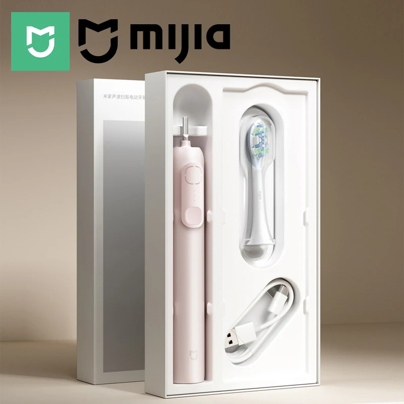 Brosse à dents électrique MIJIA Sonic Sweep, rappel intelligent de manque de brossage, autonomie de la batterie 180 jours, 3 modes, brosses à dents entièrement lavables