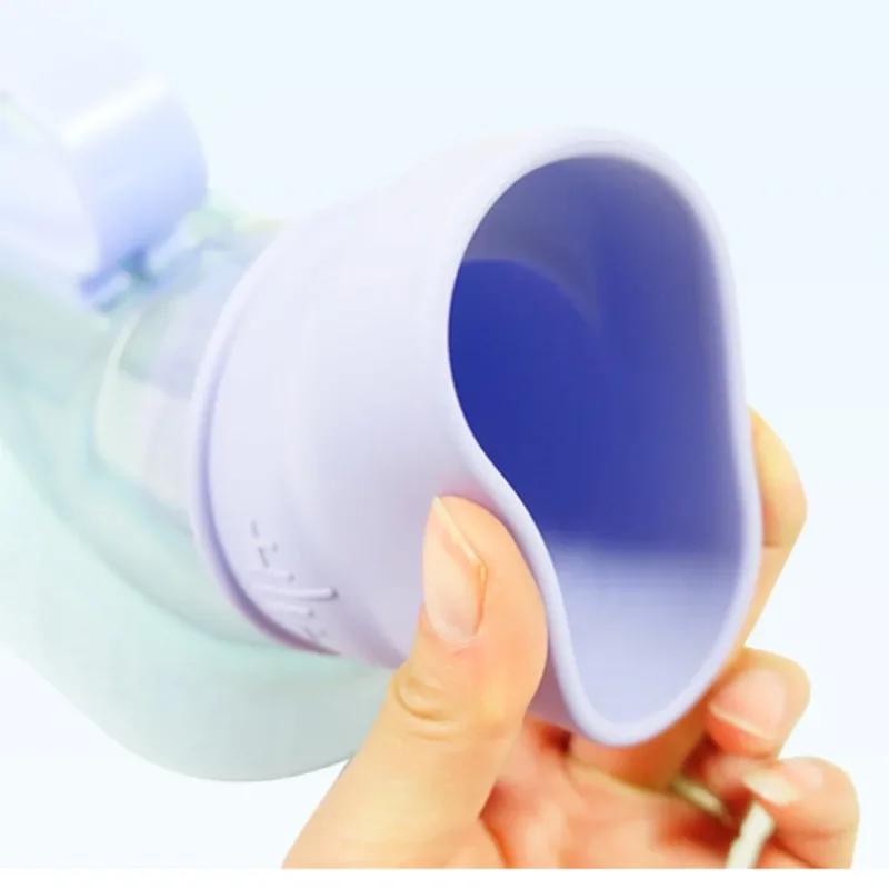 حاوية بول ذكور ، زجاجة مقاومة للبرد ، وعاء مانع للتسرب ، قطعة فم ناعمة لطيفة ، محلول آمن وعاء محمول للرجال