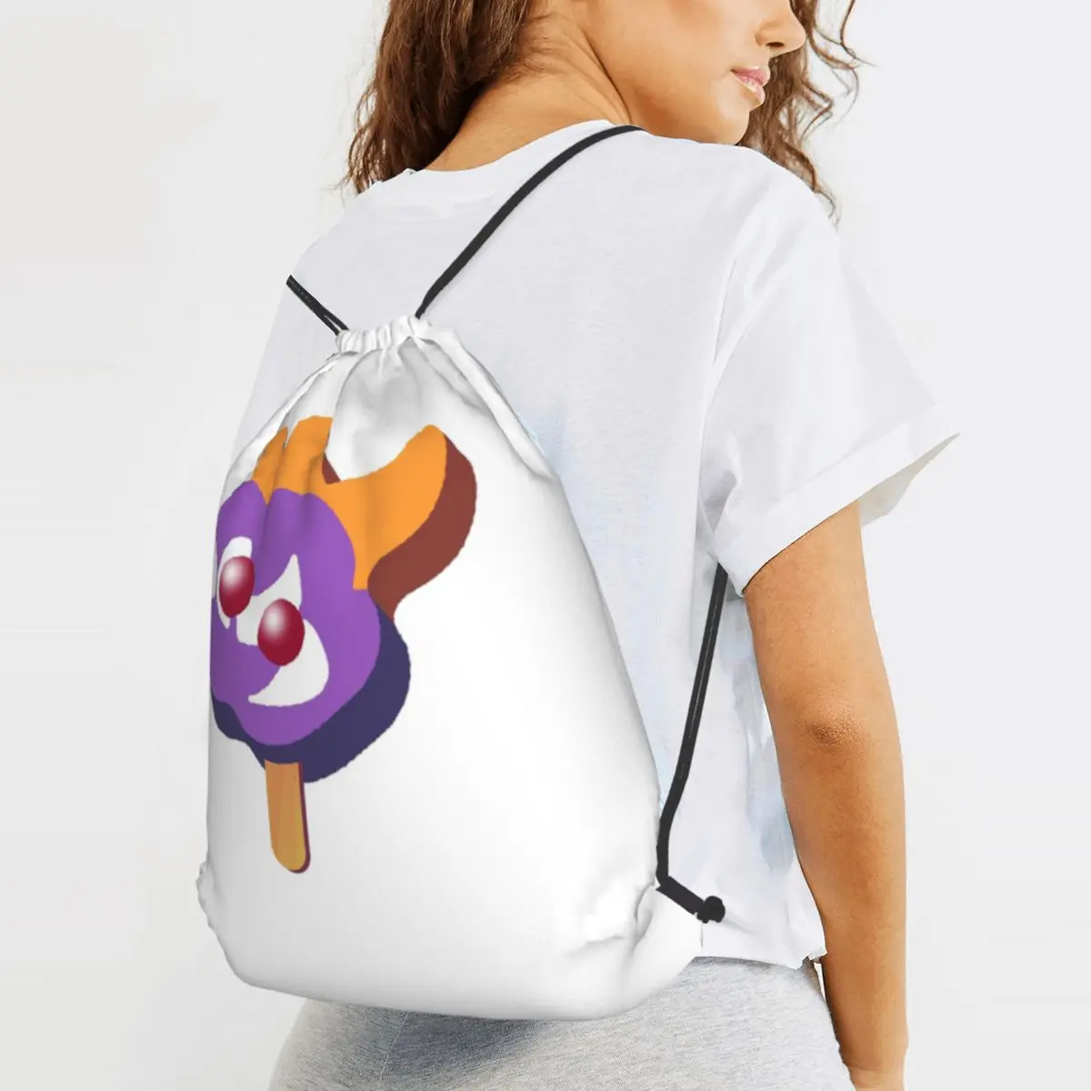 Spyro Eyes Pop Backpacks Fashion Drawstring Bundle Pocket Storage Bag Book Bags for Man Woman Students