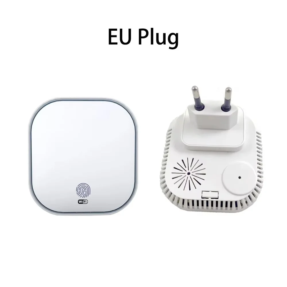 WiFi Tuya Smart Smoke Detector Natural Gas Carbon Monoxide Alarm Fire Sensor Alert for Kitchen Shop Home