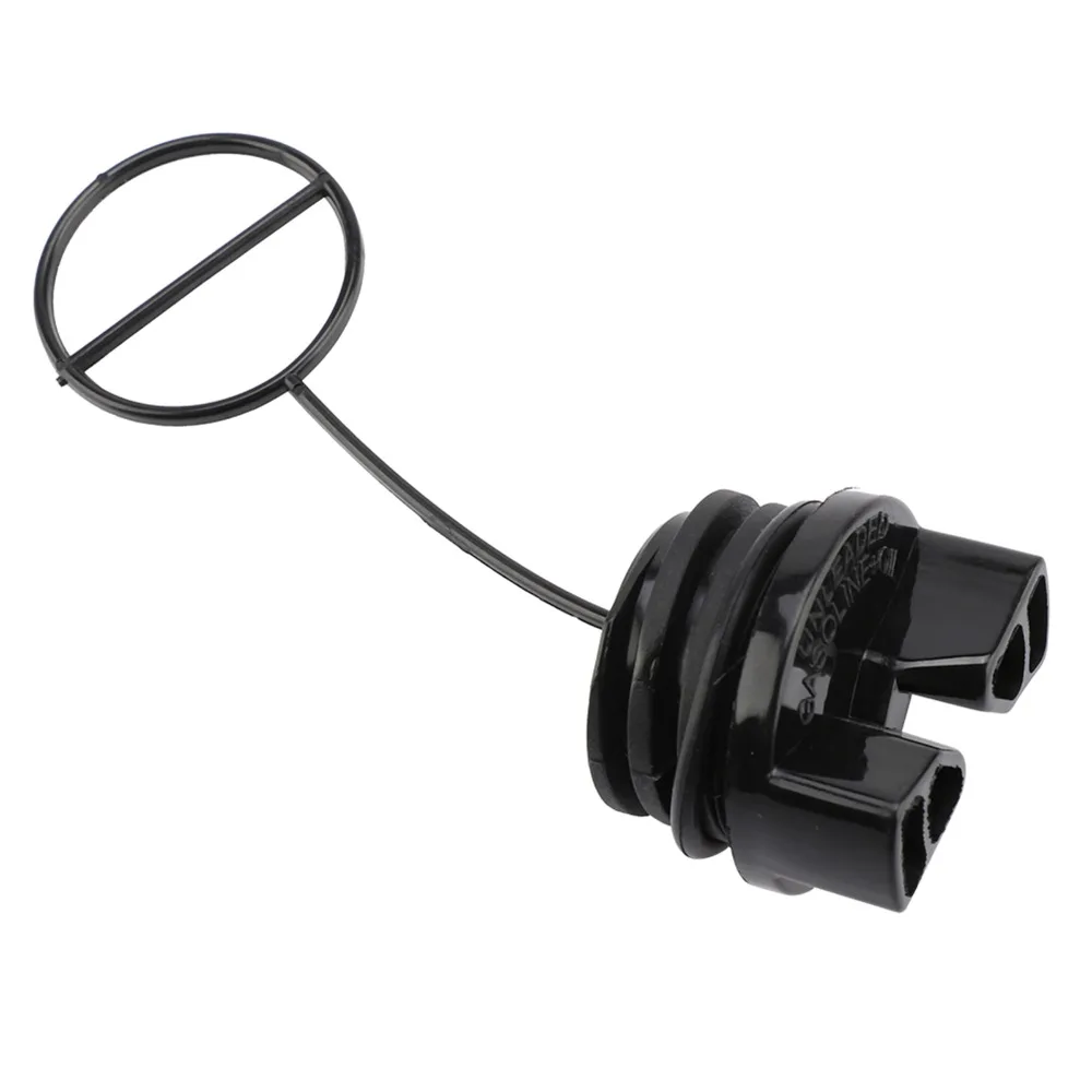 Durable Black Fuel Tank Cap ABS Compact Chainsaw Replacement Cap Easy to Install Fuel Oil Cap Set