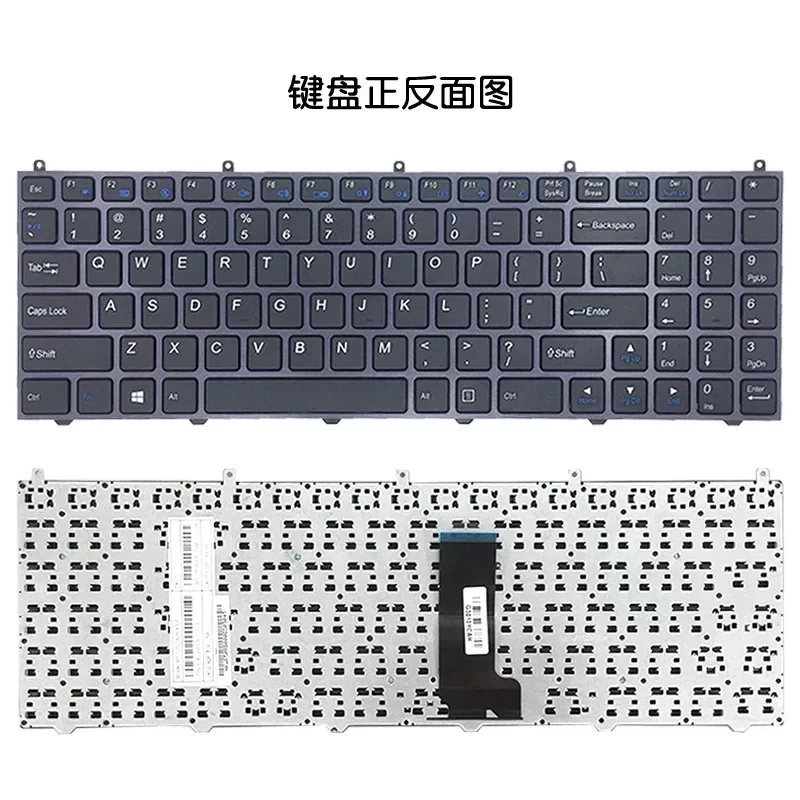 for Dazzling Dragon Destroyer DC PRO-5580S2N-QD W65L003 CW65S08 Notebook Keyboard Replacement