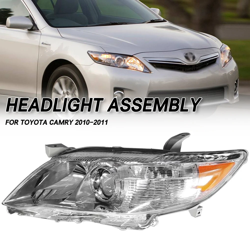 

Left/Right Side Front Bumper Head Light Headlamp Driving Headlight Turn Signal Light For Toyota Camry 2010 2011