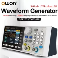 Owon DGE2070/2035 Digital Oscilloscope 70MHz Bandwidth 300MSa/s Sample Rate Dual-channel Arbitrary Waveform Signal Generator