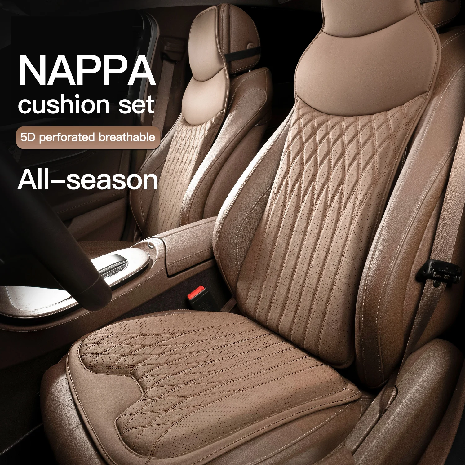 

Car Seat Cushion For Chery Jetour X90/X70/DASHING/Shanhai T2/L9/Traveler Car Lumbar Support Pillow Auto Seat Waist Back Cushion