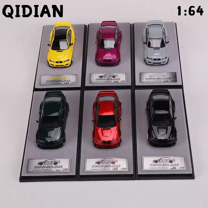 in-stock-1-64-e46-resin-miniature-simulation-car-modelsadult-ornamentsboys'-toyschildren's-festival-and-birthday-gifts