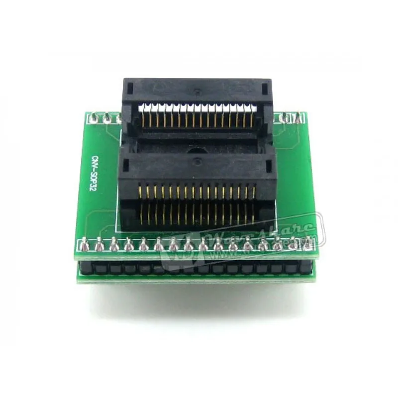 

Makerseek SOP32 TO DIP32 (A) SKU 3801 Waveshare SOP32 TO DIP32 A , Programmer Adapter,