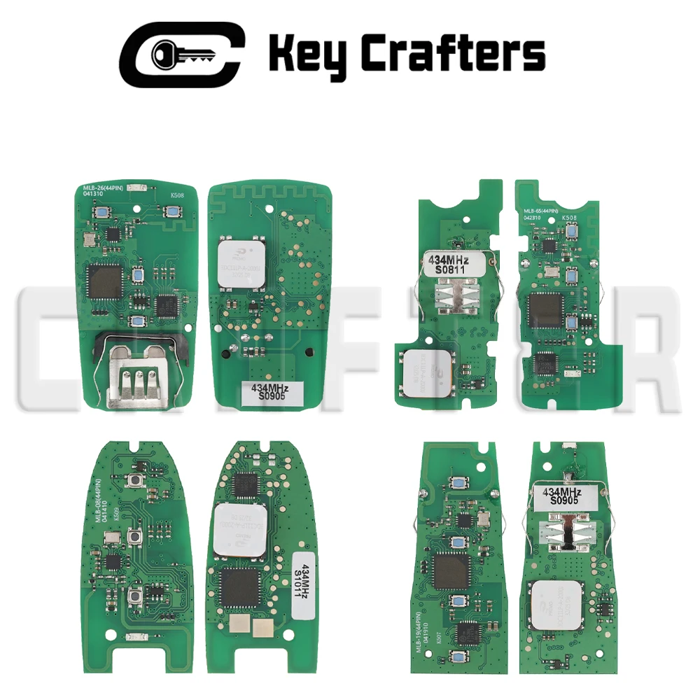 Crafters KEYDIY OEM Solution 5M CHIP 434MHz Smart Car Key PCB For Porsche Cayenne Panamera AUDI A6 Q5 VW Touareg MLB-08/19/26/65 view 2