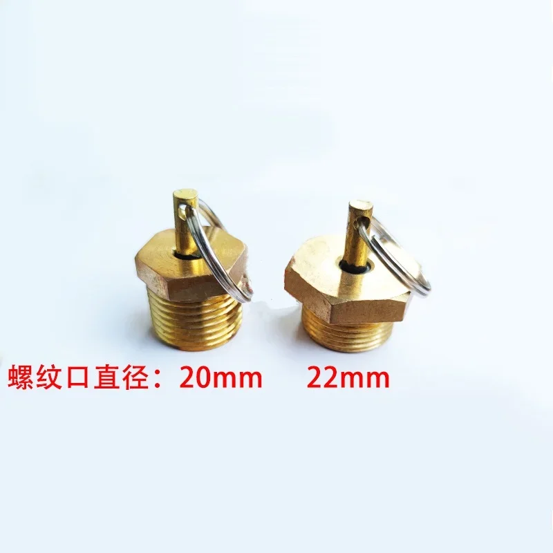 

Suitable for Tianlong Hercules 153 Water Storage Drain Valve Truck Gas Tank Drain Plug Screw Copper