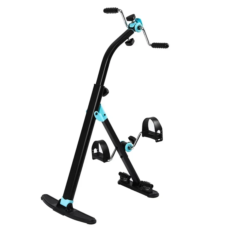 Indoor Folding Stepper Mini Rehabilitation Trainer Home New Upper And Lower Limb Training Bike For The Elderly Exercise Bike