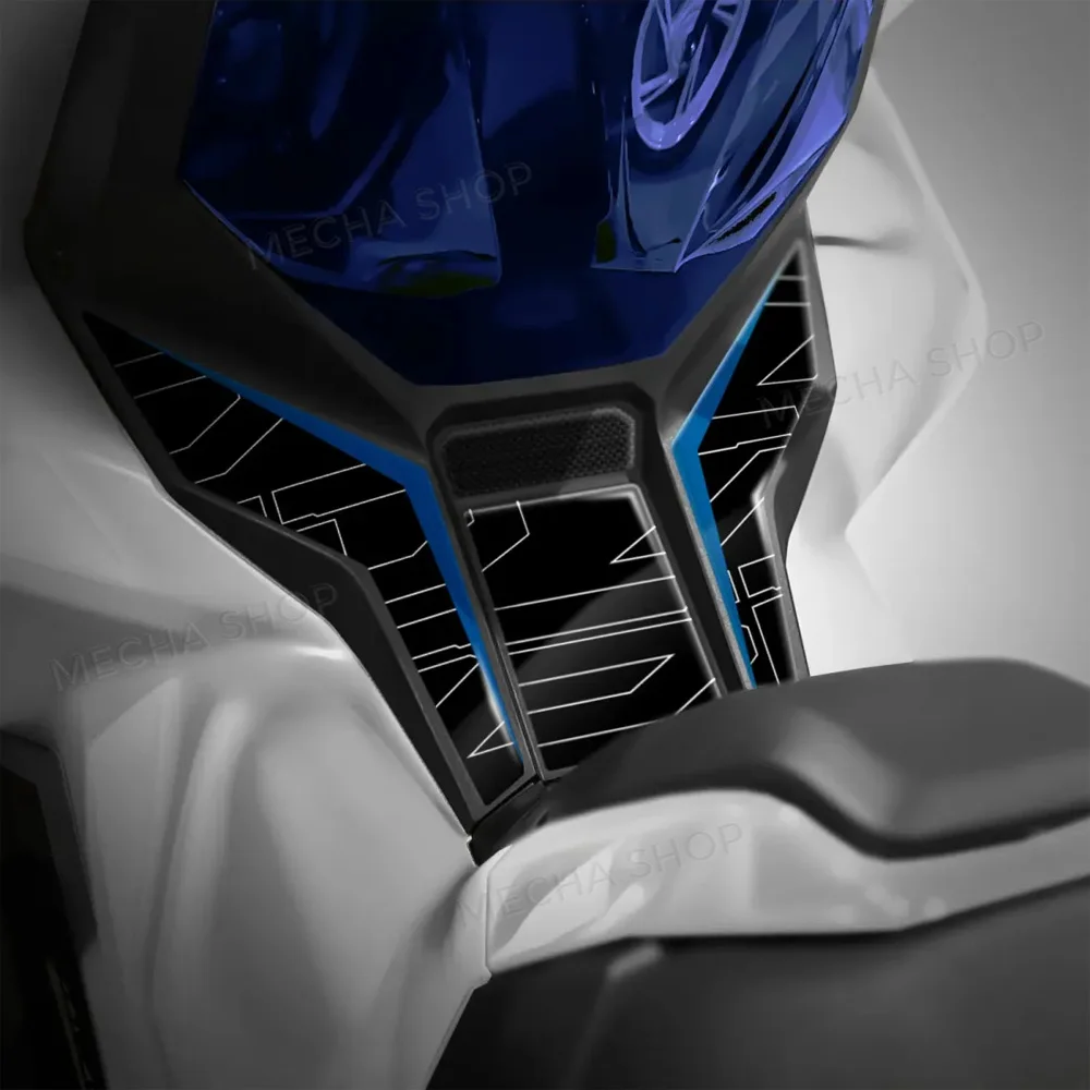 For X-ADV 750 2026 on Tricolor Edition Motorcycle Accessories 3D Resin Sticker Protection Kit