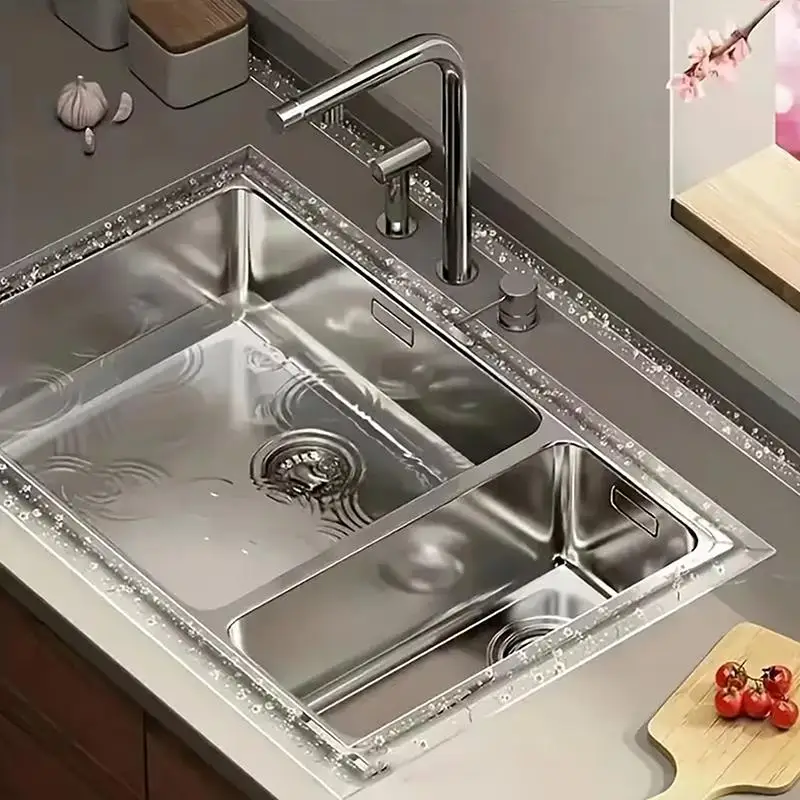New Transparent Printed Anti-mildew And Waterproof Tape, For Sealing Gaps In Kitchen Stoves, Bathroom Toilets, And Wall Corners