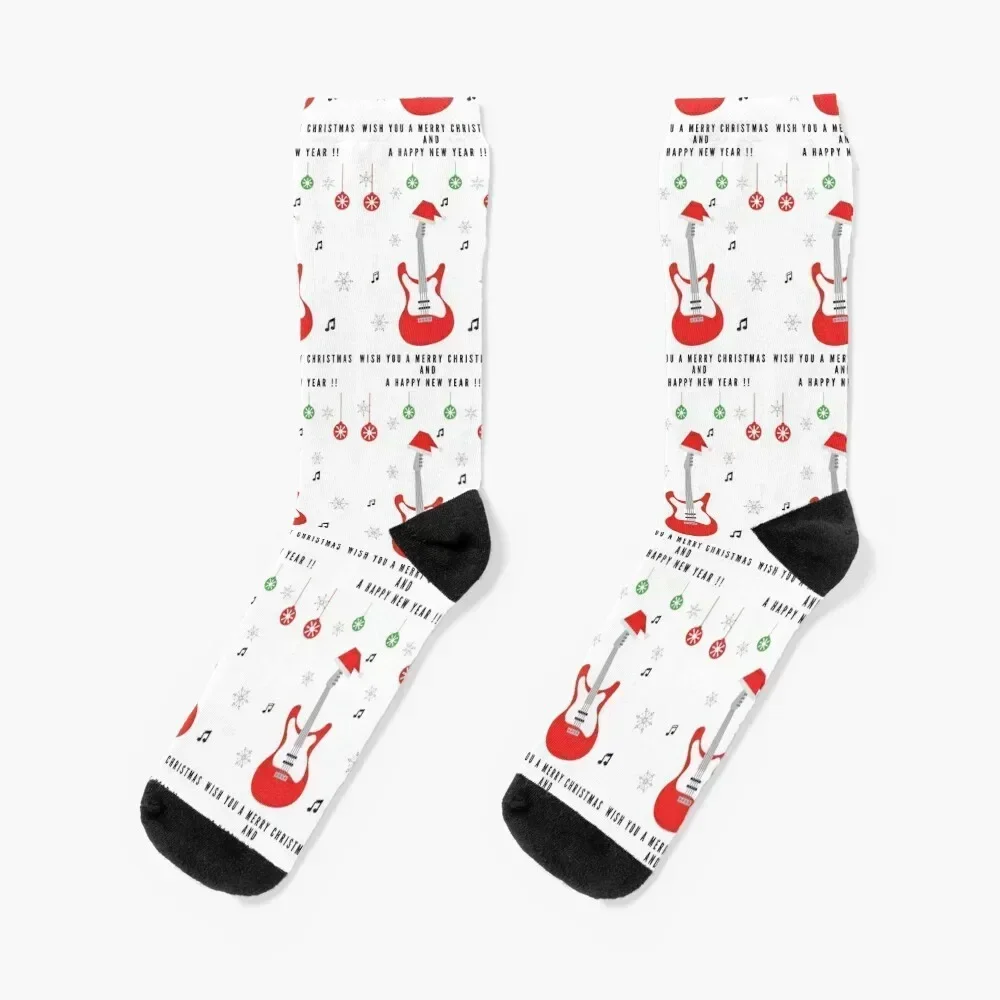 Snowy christmas sound ! Musical christmas Socks Soccer sheer New year's aesthetic Socks Ladies Men's
