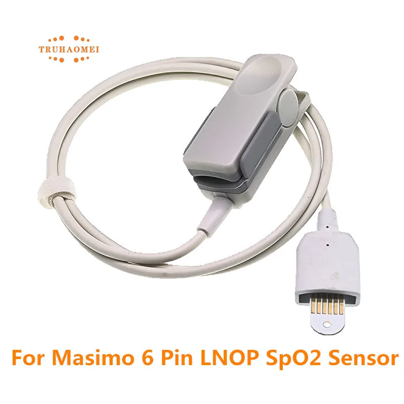 

Redical 6 Pin LNOP DCI SpO2 Sensor For Monitor Adult Pediatric Neonatal Pulse Oximeter SAO2 Oxygen Probe