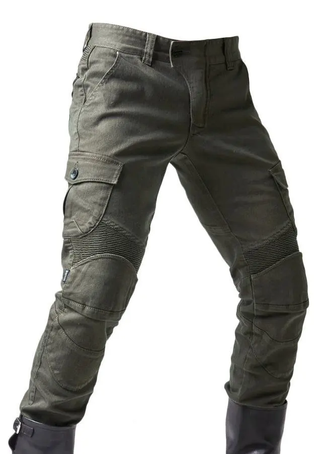 Image of Neue Herren-Motocross-Ausrüstung Reise-Schutzhose Zertifizierte Stretch-Jeans für Rennsport Straßenmotorrad Outdoor-Radfahrhose