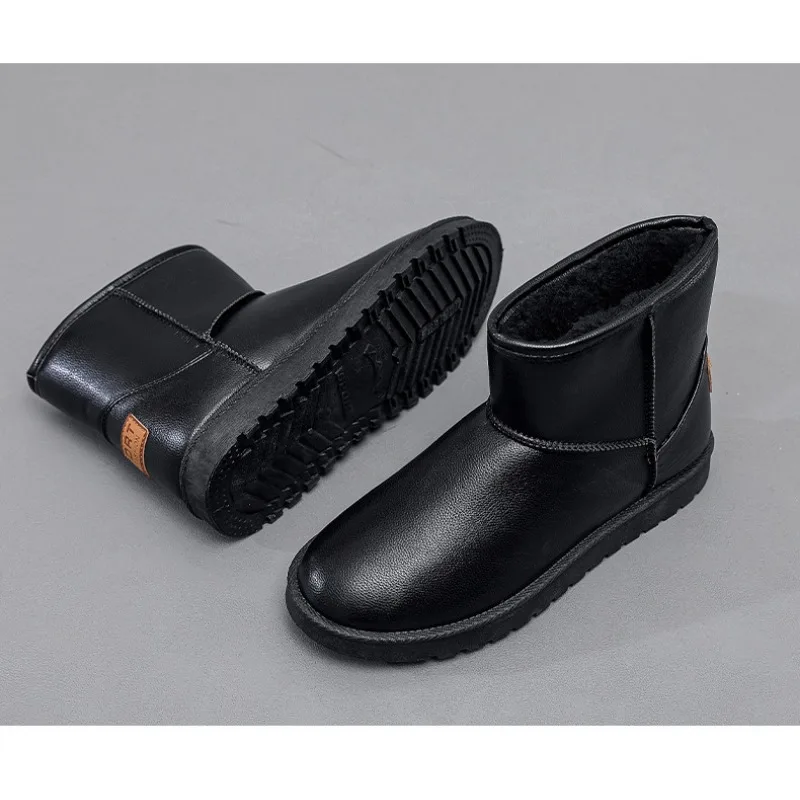 Bottes de neige chaudes et confortables pour hommes et femmes, chaussures de randonnée en velours non ald, résistantes à l'usure, extérieur, hiver, nouveau