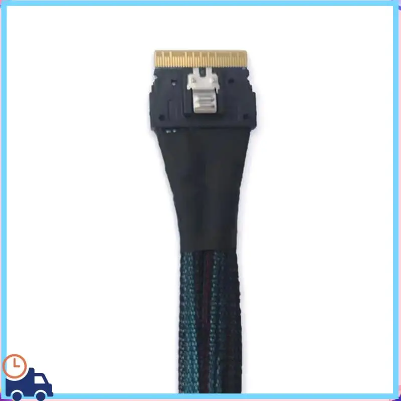 

Новейший высокоскоростной кабель Pcie 4.0 Slimsas SFF8654 8I до 8I серии 9500, доступный кабель Nvme, внешний адаптер видеокарты 1 м