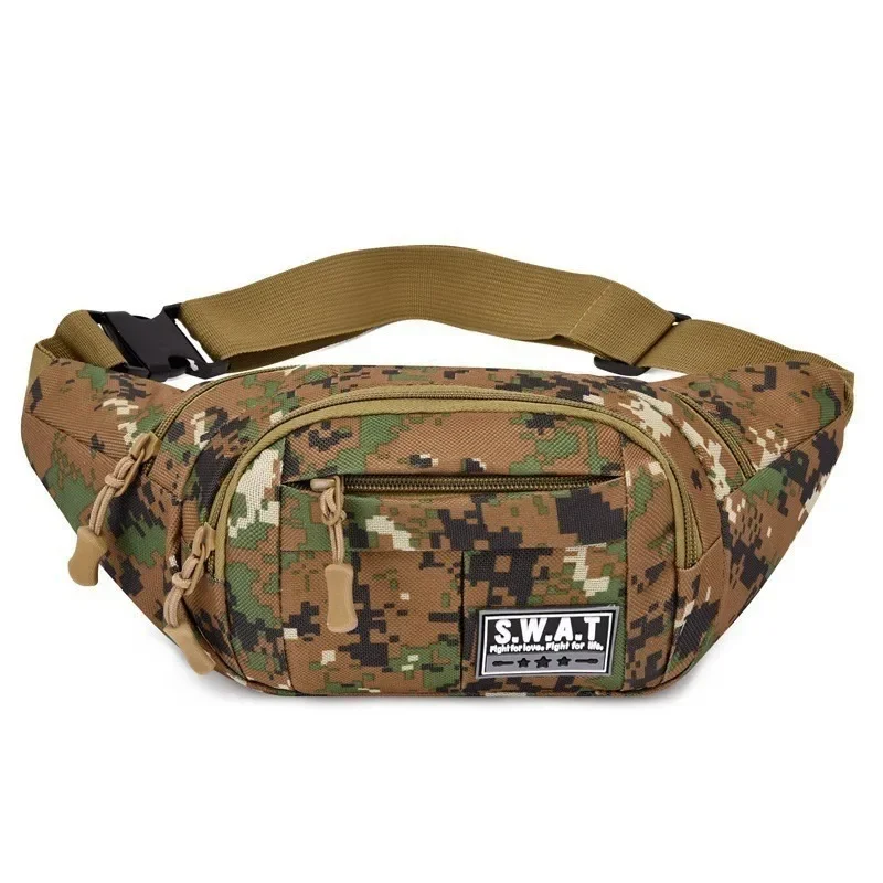 

Breast bag Men's shoulder messenger bag Men's outdoor sports small men's bag Camouflage summer casual fanny pack