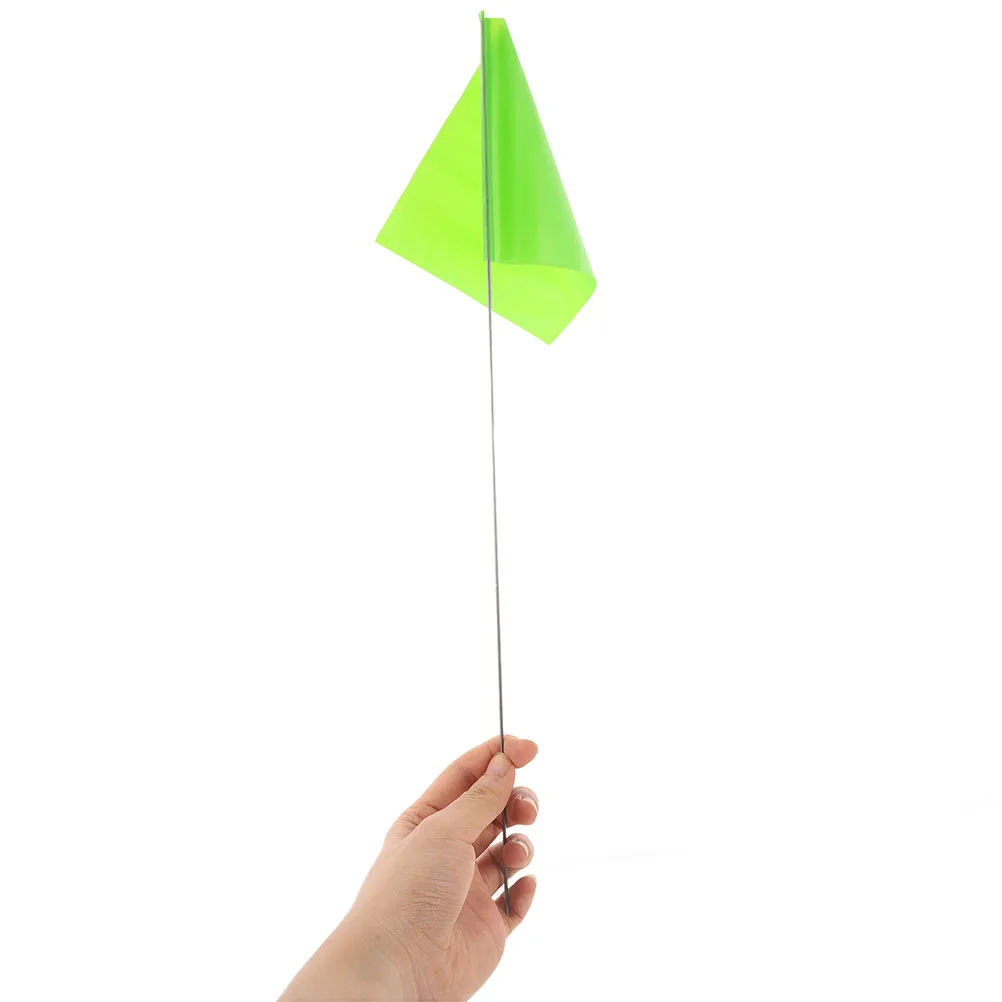 

60Pcs Outdoor Flag Poles Garden Sprinkler Flags Steel Wire Yard Markers for Lawn Irrigation Small Colored Flags for Yard