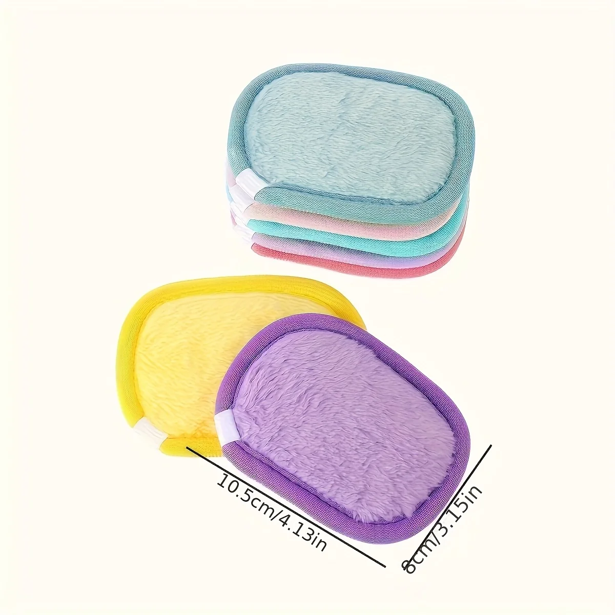 Panno struccante, 2 confezioni di asciugamani struccanti riutilizzabili in microfibra, asciugamano viso per donna