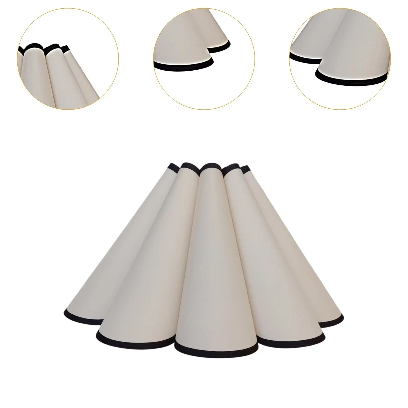 Petal Cloth Lamp Shade Pendant Light Shade Decorative Lamp Cover Light Cover for Floor Lights Bedroom Home Decoration Bedside