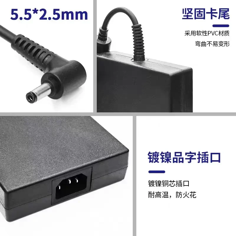 for MSI GS63 GS65 GS73VR Mechanic F117 19.5V 9.23A 180W Laptop Charger Power Supply Adapter