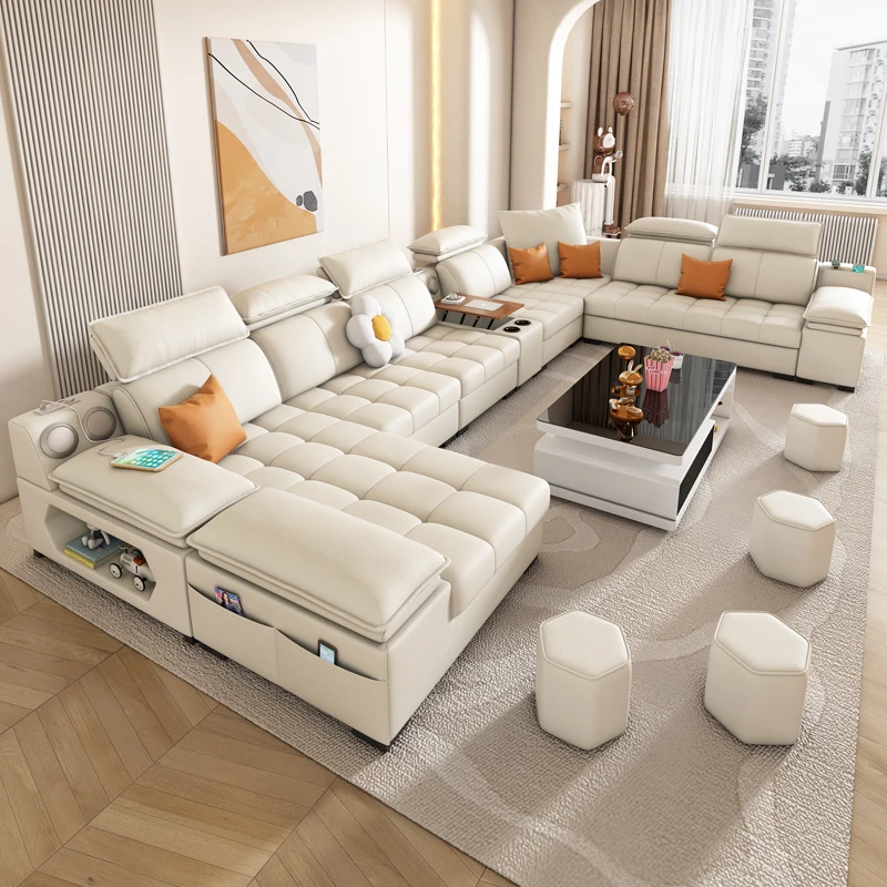 

Luxury Modern Sofa Sectional Lazy White Living Room Sofa Minimalist Floor Salas Y Sofas Muebles Economicos Home Accessories