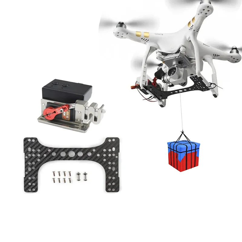 

Parabolic Airdrop Servo Switch Device Kit Remote Control Control for DJI Phantom 2 / Phantom 3 Standard Drone Accessories