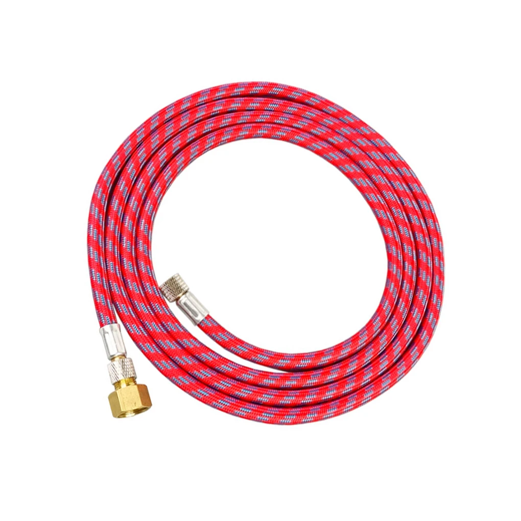 Nylon Braided Airbrush Hose With Standard 1/8male - 1/4female (6FT) Size Fitting On One End Airbrush Spray Pen Accessories