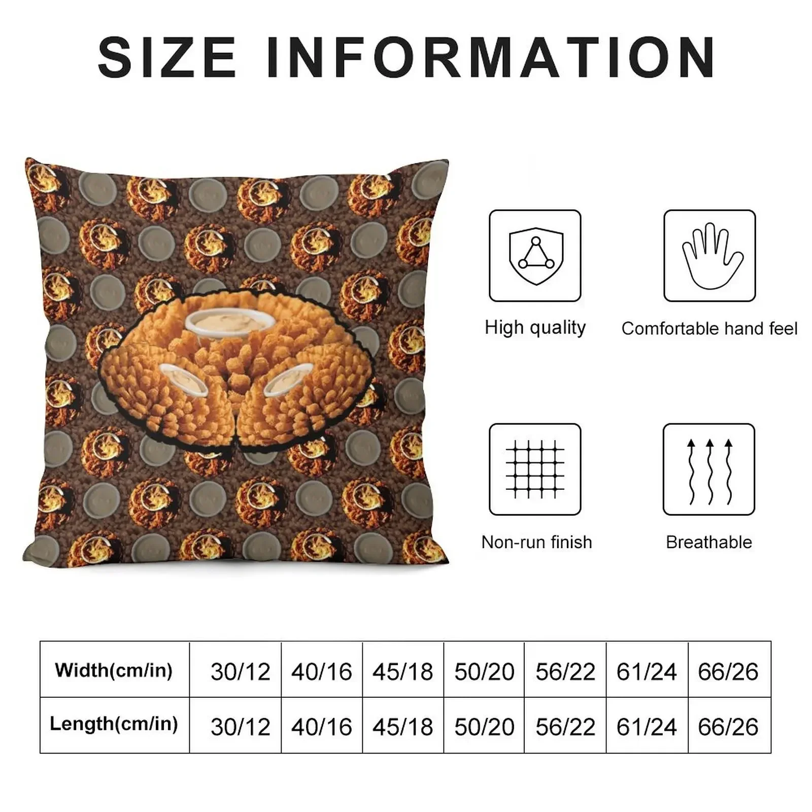 Bloomin' Onion Throw Pillow autumn pillowcase Christmas Throw Pillows Covers pillow