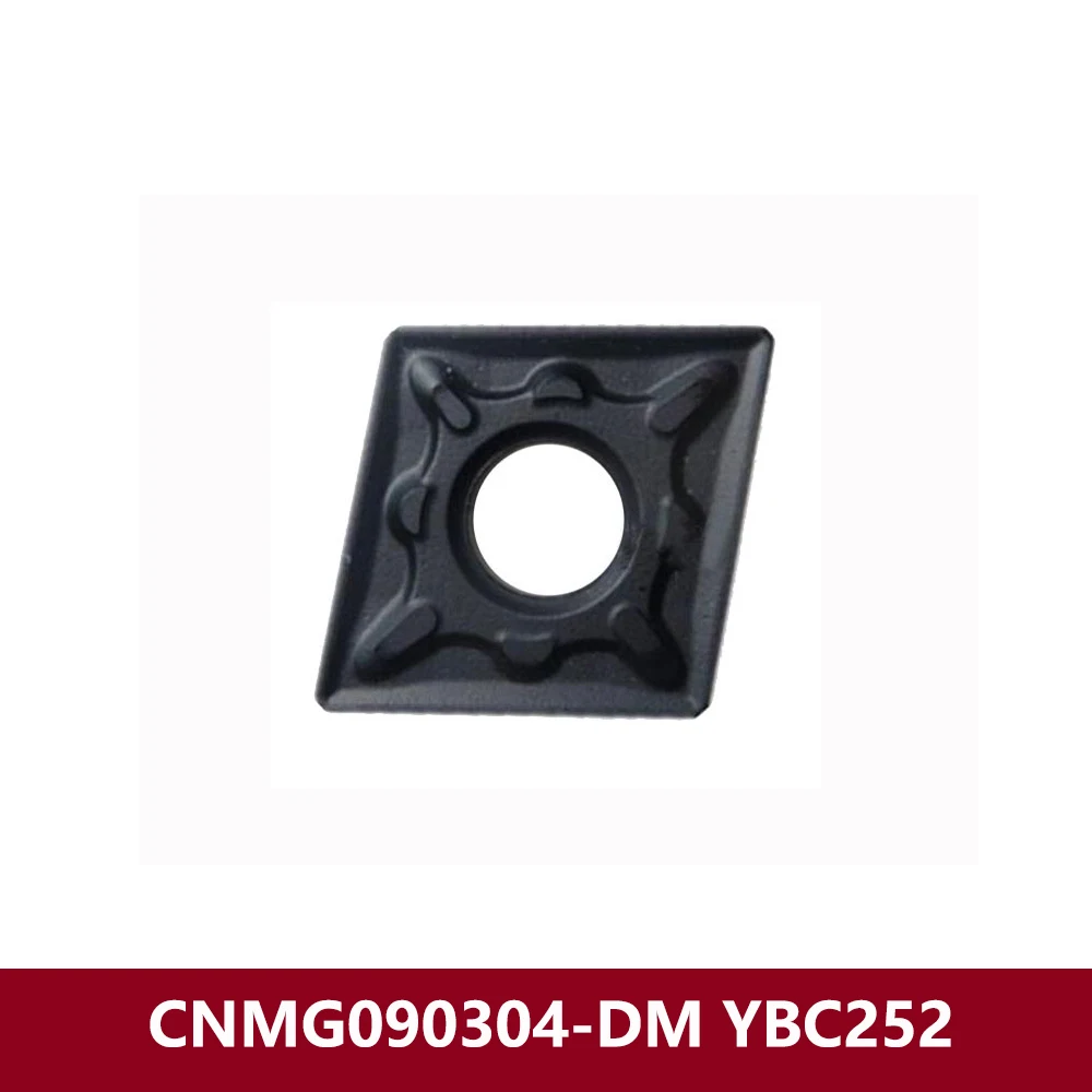 Original CNMG090308-DM YBC252 Turning Tool Holder CNMG090308 CNMG 090308 DM CNC Lathe Cutter CNMG322-DM Carbide Inserts CNMG0903