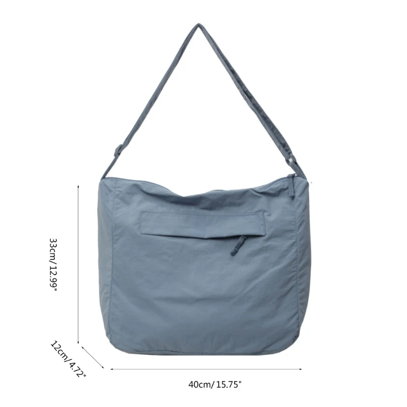 Large Capacity Messengers Bag for Women Casual Shoulder Bag Nylon Crossbody Bag