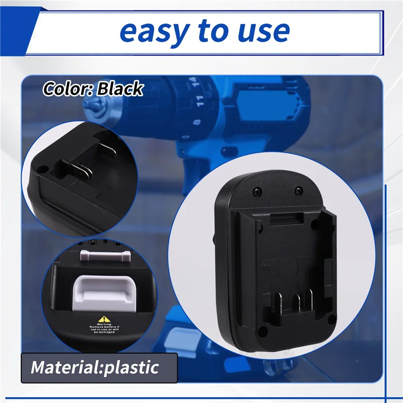 Adapter für 18 V für 20 V Lithium-Batterie, umwandelbar in für 12 V Lithium-Batterie Bl1016 Bl1020b-AB52
