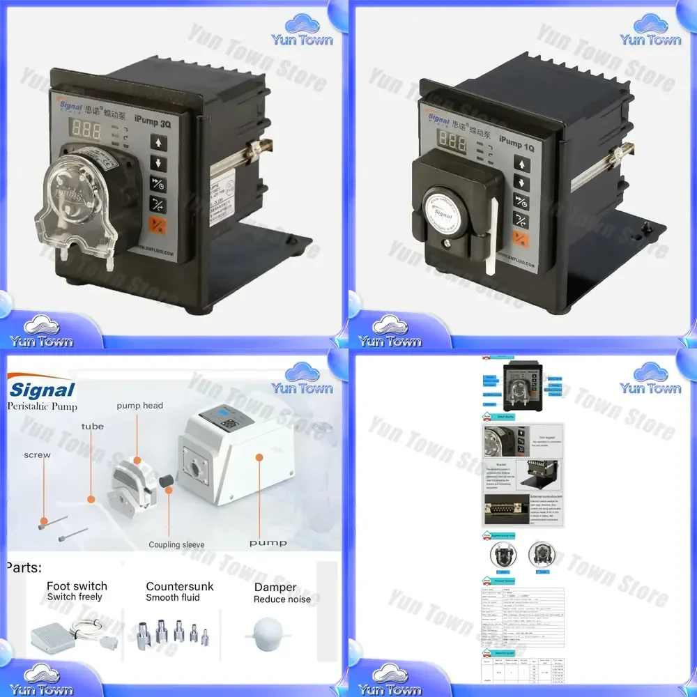 for Chlorine and pH Dosing Pump Peristaltic Pump for Swimming Pool Liquid Chemical Dosing Equipment Pool Maintenance