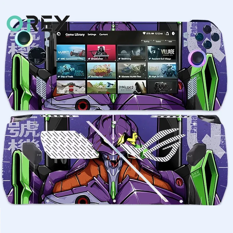 

For ASUS ROG Ally Sticker Decal Anti Fingerprint Scratch Resistant Handheld Console Skin Game Accessories Protect Film 11 types